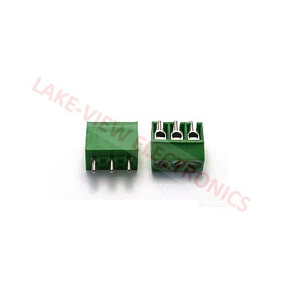 CONTA CLIP 10248.1 TERMINAL BLOCK 3POS 3.5P VERTICAL PCB GREEN