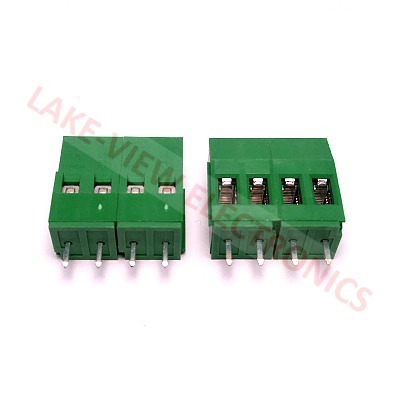 CONTA CLIP 10436.1 TERMINAL BLOCK 4POS 5.08P VERTICAL PCB GREEN
