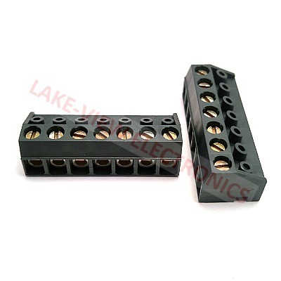 TERMINAL BLOCK 7POS 5P 45DEG BLOCK VERSION PLUGGABLE DARK GREY