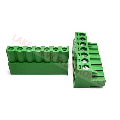 CONTA CLIP 11235.1IA TERMINAL BLOCK 7POS 5.08P IMPRINTED RIGHT ANGLE PLUGGABLE GREEN