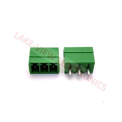 TERMINAL BLOCK HEADER 3POS 3.81P VERTICAL GREEN