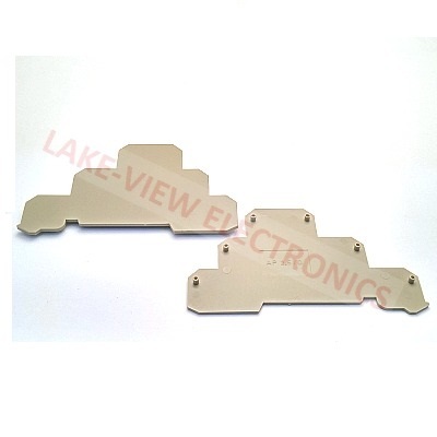 TERMINAL BLOCK END PLATE AP2.5/IKD2.5/PA/BEIGE