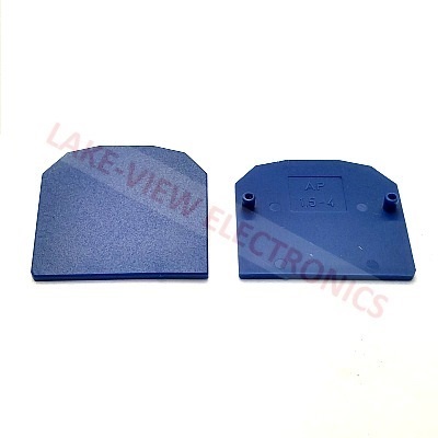 TERMINAL BLOCK END PLATE AP1.5/4/BLUE