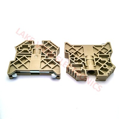 TERMINAL BLOCK END BRACKET ES35/K/BEIGE