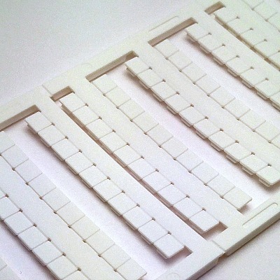 CONTA CLIP 3301.7 TERMINAL BLOCK LABELS WHT MC SB 6/200 5X6