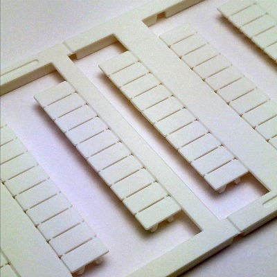 TERMINAL BLOCK LABELS WHT 5X10MM MAXI CARD