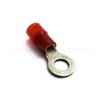 MOLEX 19067-0025 TERMINAL RING 8 AWG 5/16" STUD NYLAKRIMP