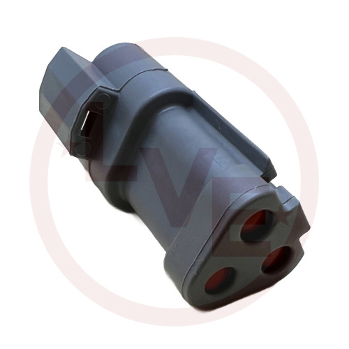 DEUTSCH DT04-3P-P006 CONNECTOR 3 POS RECEPTACLE HOUSING GRAY