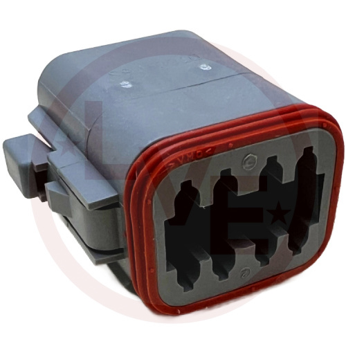 DEUTSCH DT06-08SA CONNECTOR 8 POS PLUG HOUSING GRAY