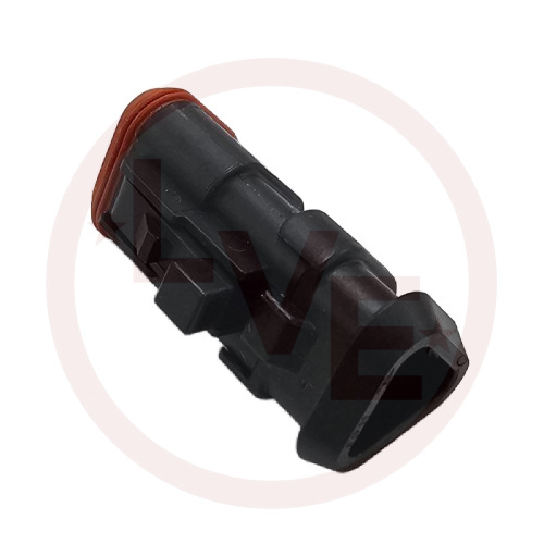 TE CONN DT06-3S-EP11 CONNECTOR 3 POSITION HOUSING BLACK