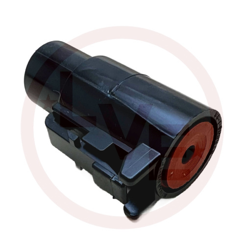 DEUTSCH DTHD06-1-8S CONNECTOR 1 POS INLINE FEMALE PLUG HOUSING BLACK