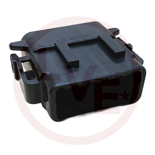 DEUTSCH DTM06-12SC CONNECTOR 12 POS FEMALE PLUG HOUSING GREEN