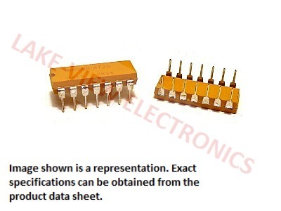 RESISTOR NETWORK 4.7K OHM 14P7R 2% DIP