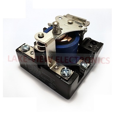 DELTROL 20239-83 RELAY 120VAC 30A SPDT OPEN FRAME SCREW TYPE HEAVY DUTY POWER RELAY