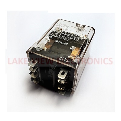 RELAY 6VDC 13A DPDT PLAIN COVER Q.C. TERMINALS GENERAL PURPOSE RELAY