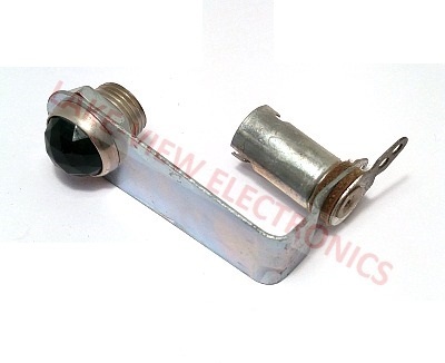 INDICATOR LAMP HOLDER 120V GREEN DIAMOND LENS TURRET TERM