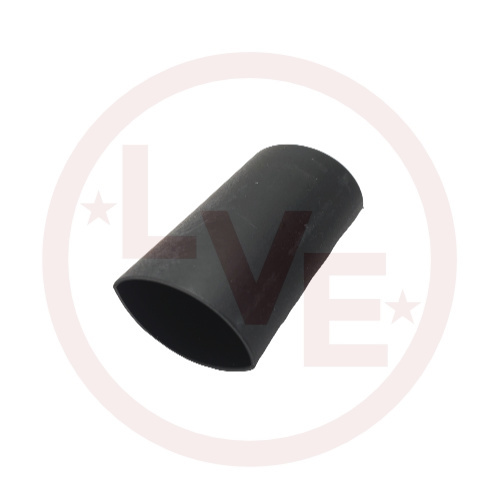DUNBAR 1635F-1-1/2-0-100 HEATSHRINK 1-1/2 X 100FT 2:1 BLACK TUBING