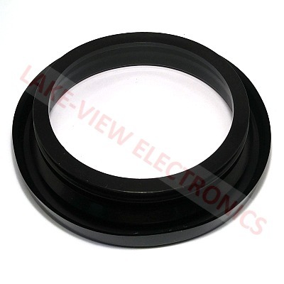 ECCO R2140GR GROMMET 4-1/2" ROUND BLK RUBBER
