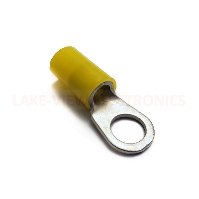 MOLEX 19063-0083 TERMINAL RING 4 AWG 7/16" STUD NYLAKRIMP
