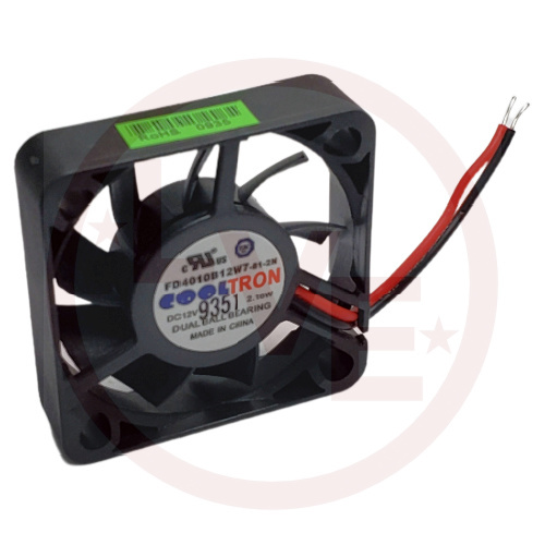 FAN 12VDC 40X40X10 BB UL1061 28MM WIRE LEADS