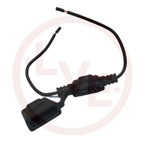 FUSE HOLDER IN-LINE W/CAP 20A 32VDC