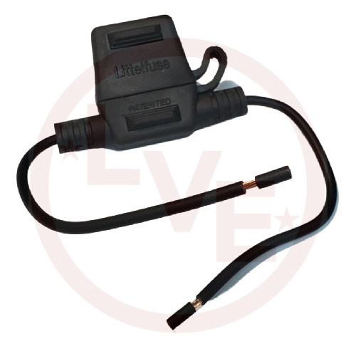 LITTELFUSE FHAC0001ZXJ FUSE HOLDER IN-LINE W/CAP 20A 32VDC
