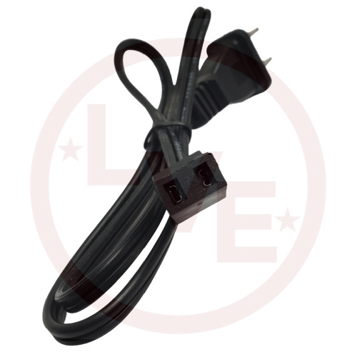 COOLTRON FPC45-24P FAN POWER CORD 24" LONG 45 DEGREE ANGLED HEAD & AC PLUG