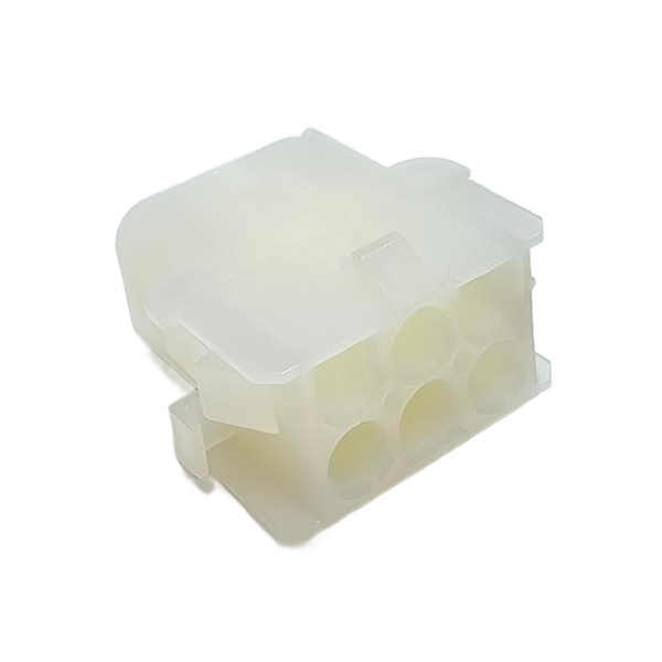 HMT H6351-06PDW000R CONNECTOR 6 POS FEMALE 6.35P NYLON WHITE RCPT HSG