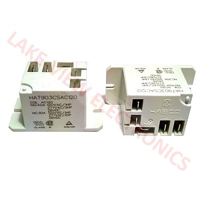 HASCO HAT903CSAC120 RELAY 120VAC 40A SPDT SEALED QDC W/FLG MT  POWER RELAY