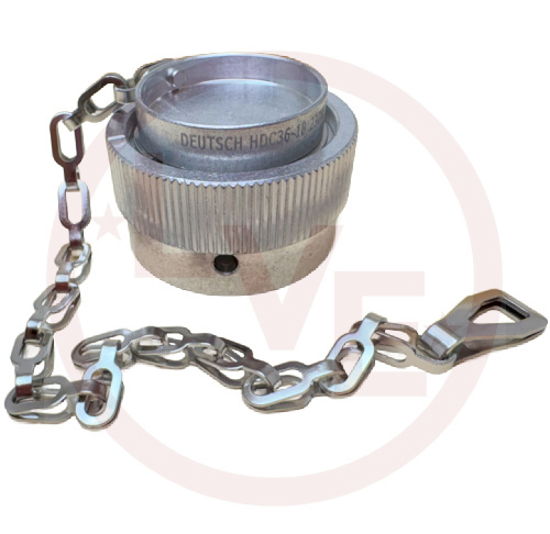 DEUTSCH HDC36-18 CONNECTOR CAP FOR 18 SHELL SIZE SILVER
