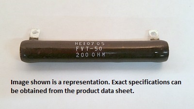 HEI FVT50-200 200 OHM 50W 5% FIXED W/W RESISTOR BULK