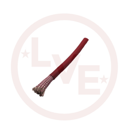 HILEC 317B-14 RED-1250 TUBING #14 VINYL COATED FIBERGLASS RED