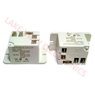 HASCO HATF903CSAC24-ISN RELAY 24VAC 40A SPDT SEALED QDC W/FLG MT POWER RELAY