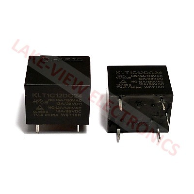 HASCO KLT1C12DC24 RELAY 24VDC 12A SPDT SEALED PCB PINS MINI POWER RELAY