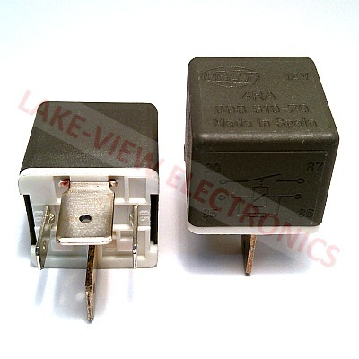 RELAY 12VDC 70A SPST-NO W/RESISTOR PLUG IN MINI AUTOMOTIVE RELAY