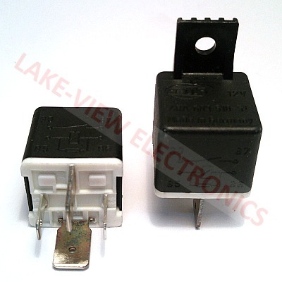 RELAY 12VDC 69A SPST-NO W/RESISTOR & MOUNTING BRACKET PLUG IN MINI AUTOMOTIVE RELAY