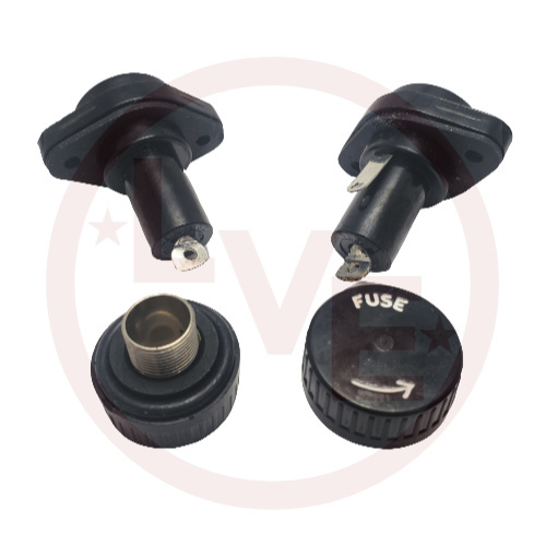 BUSSMANN HPC-D FUSE HOLDER 30A 600V WATER PROOF PANEL MOUNT