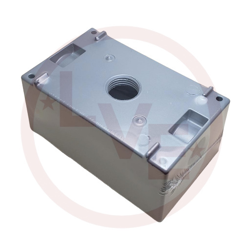 ABB IH3-1-LM BOX 1-GANG 3-HOLE W'PROOF W/MNT LUGS