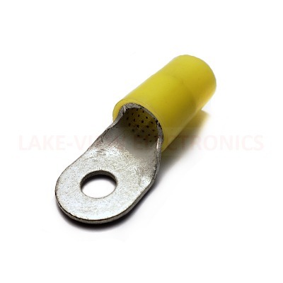 TERMINAL RING 2/0 AWG 3/8" STUD NYLAKRIMP