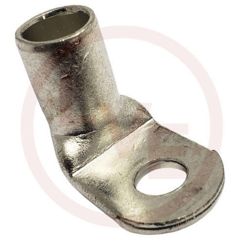 ABB K973U TERMINAL TUBULAR RING 2/0AN-3/0 AWG 3/8" STUD NON-INSULATED TIN PLATED