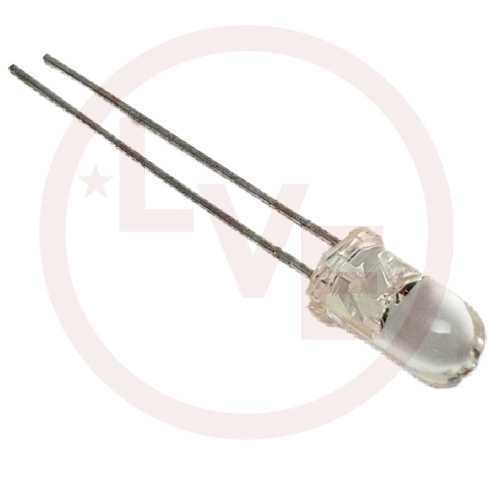 LED 5MM WATER CLEAR 625NM 20MA