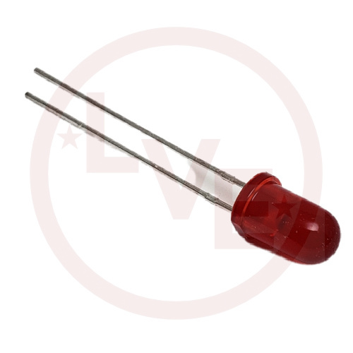 LED 5MM RED DIFFUSED 700NM 10MA 2.25V