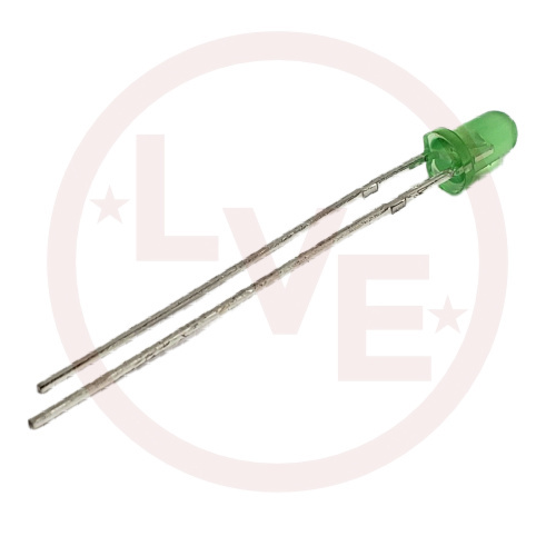 AOP L314GD LED 3MM GREEN RD DIFFUSED