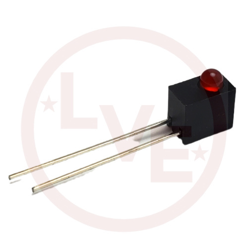 LED 3MM RED BRIGHT RD R/A HOLDER