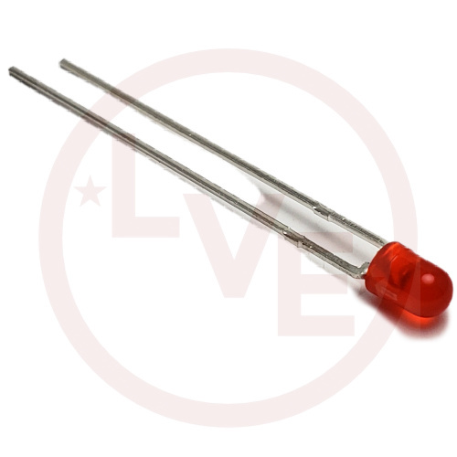 AOP L354L-ED LED 3MM RED DIFFUSED