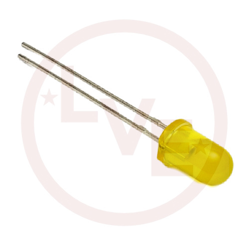 AOP L513YD-L LED 5MM YELLOW DIFFUSED
