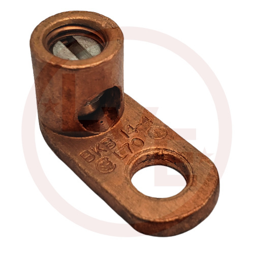 T&B L70 TERMINAL LUG TYPE L 14-SOL 4 SINGLE CONDUCTOR ON HOLE MOUNT