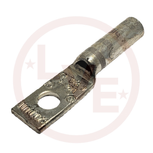 TERMINAL COPPER COMPRESSION LUG 4-3 AWG 1/4" STUD