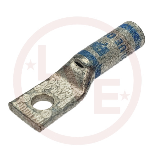 PANDUIT LCA6-10-L TERMINAL 6 AWG #10 STUD COPPER COMPRESSION LUG