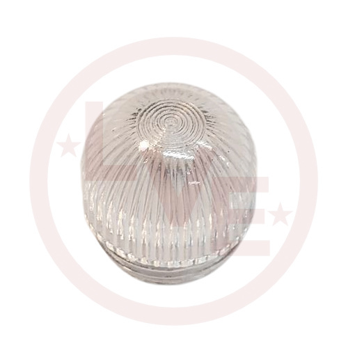 LEDTRONICS LCD780-CWF INDICATOR LENS CAP TRANSPARENT FLUTED DOME CLEAR